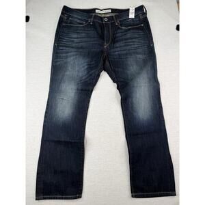 Express Men’s Alec Dark Blue Denim Super Skinny Fit 36x30 NEW WITH TAG $80 MSRP